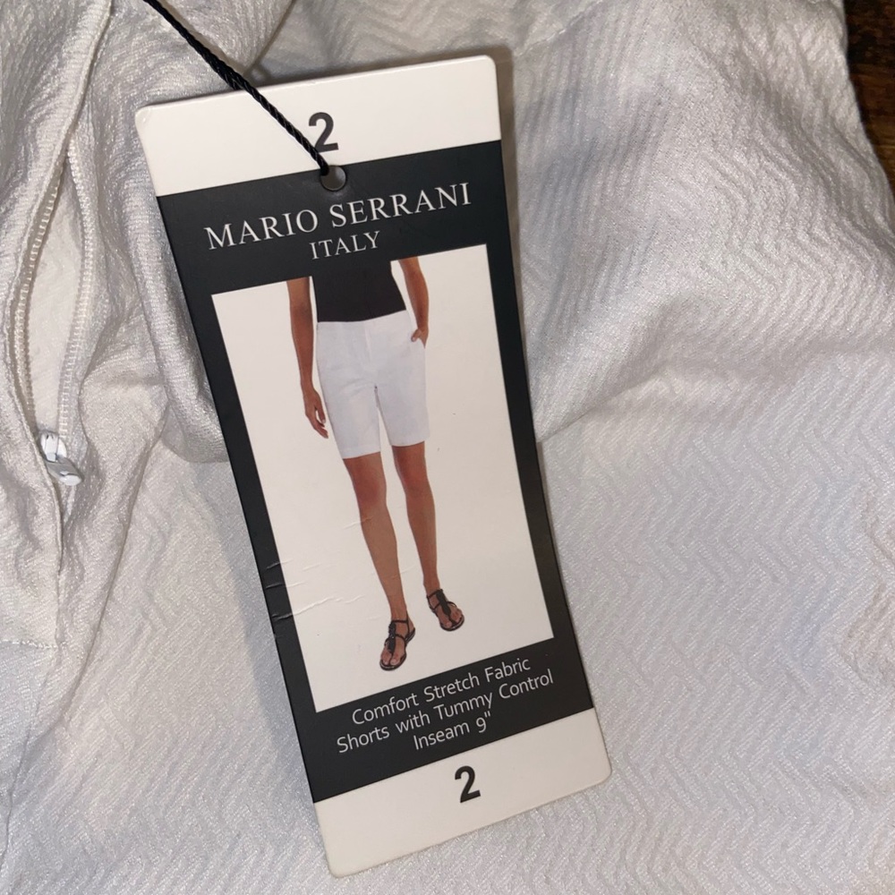 White Bermuda Shorts - Golf